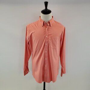 Men's Nordstrom Trim Fit Orange Dress Shirt
